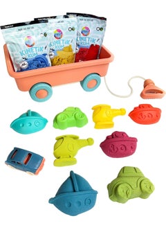 Mammacomica Dough Kinetic Sand Wagon Vehicles Set  - Image 1