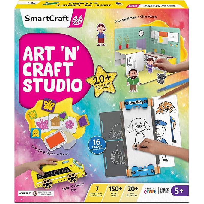 Smartivity 20 In 1 Art And Craft Kit