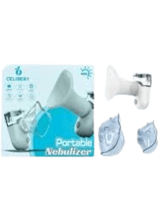Portable Quiet Handheld Nebulizer Two Atomization Modes for Nebulizer & Easy Eye Cleaning Surface