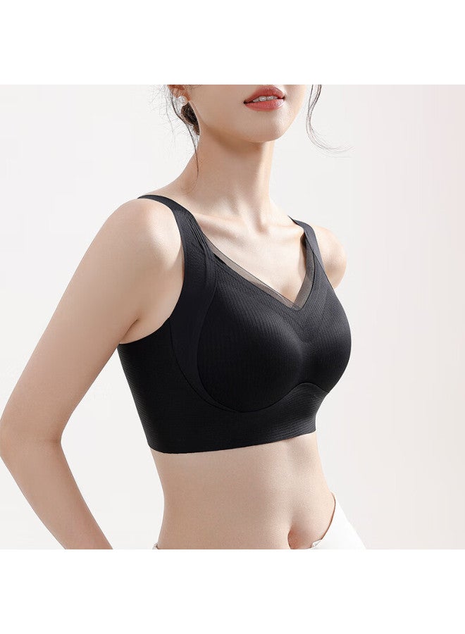 Fenton Fenteng Women's Anti-gravity Lifting Seamless Naked Feel Push-up Bra, Side Support, Anti-sagging, Beautiful Back Vest-style Bra - Image 3