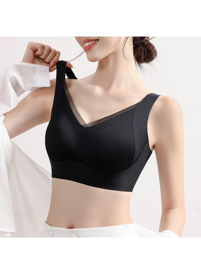 Fenton Fenteng Women's Anti-gravity Lifting Seamless Naked Feel Push-up Bra, Side Support, Anti-sagging, Beautiful Back Vest-style Bra - Image 4