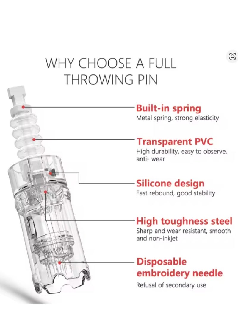 Dr.pen 10pcs Original Dr.pen Cartridges Microneedling Pen Needles 24Pin for Dr.pen A10  - Image 3