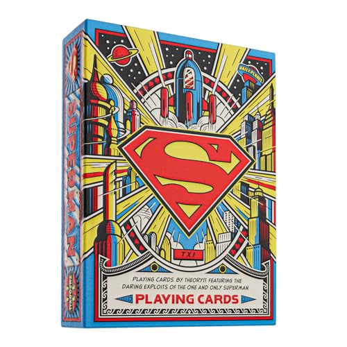 Theory11 Superman Premium Playing Cards - Image 1