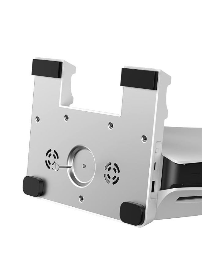 PS5 Stand with Cooling Suction Cup Fan & Dual Controller Charging Station for PlayStation 5 Console - Image 4