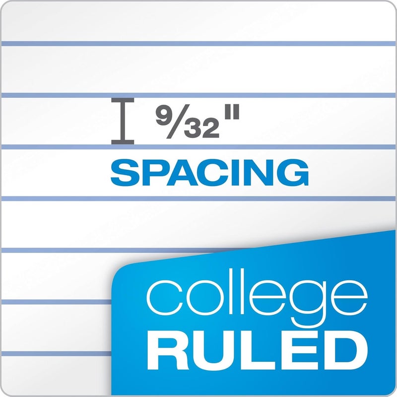 Oxford Filler Paper, 21.6 cm x 28 cm, College Rule, 3-Hole Punched, Loose-Leaf Paper for 3-Ring Binders, 500 Sheets Per Pack (62349), White - Image 4