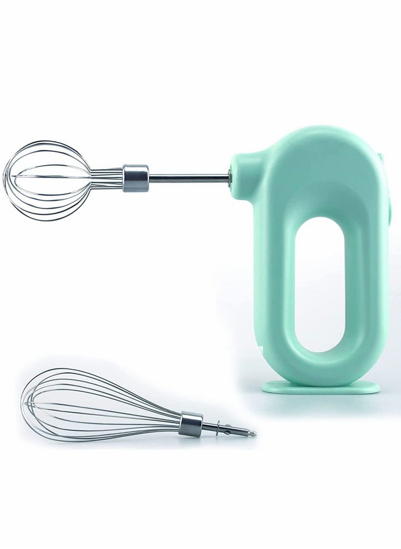 Y&D - Electric Mixer,Compact Cordless Egg Beater USB Rechargable with 2 Detachable Stir Whisks 4 Speed Modes - Image 1