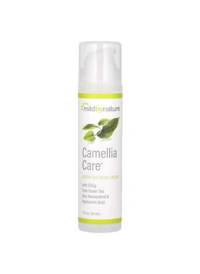 mild by Nature Camellia Care, EGCG Green Tea Skin Cream, 1.7 fl oz (50 ml) 