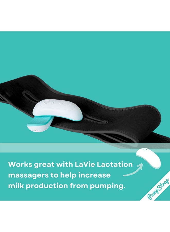 Lavie - Adjustable Hands Free Pumping Bra, One Size, Cup A-DD, Black - Image 1