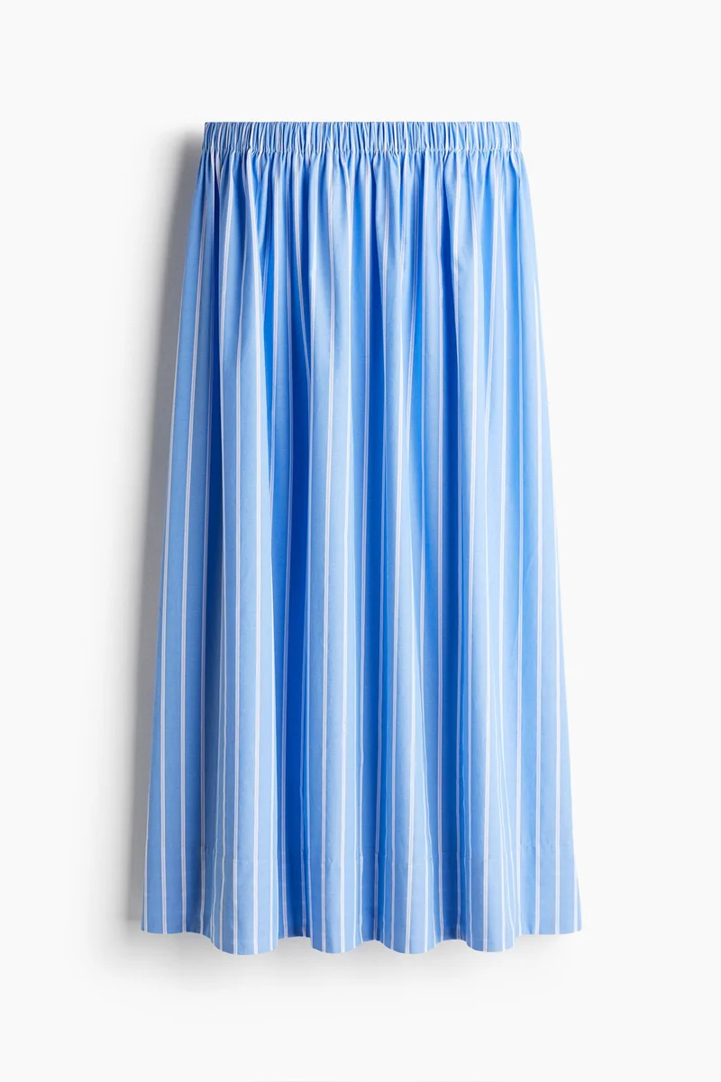 H&M  Cotton midi skirt for Women | Best Price UAE
