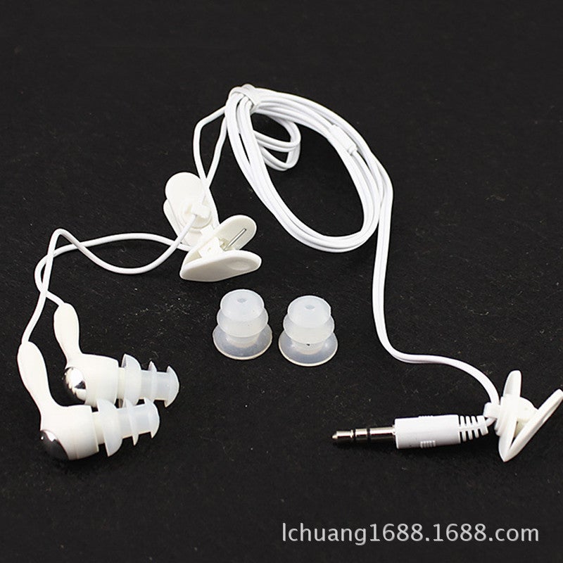 Waterproof Mp3 Earphones For Swimming And Diving In-Ear Waterproof Earphones 3.5Mm Earphones - Image 1