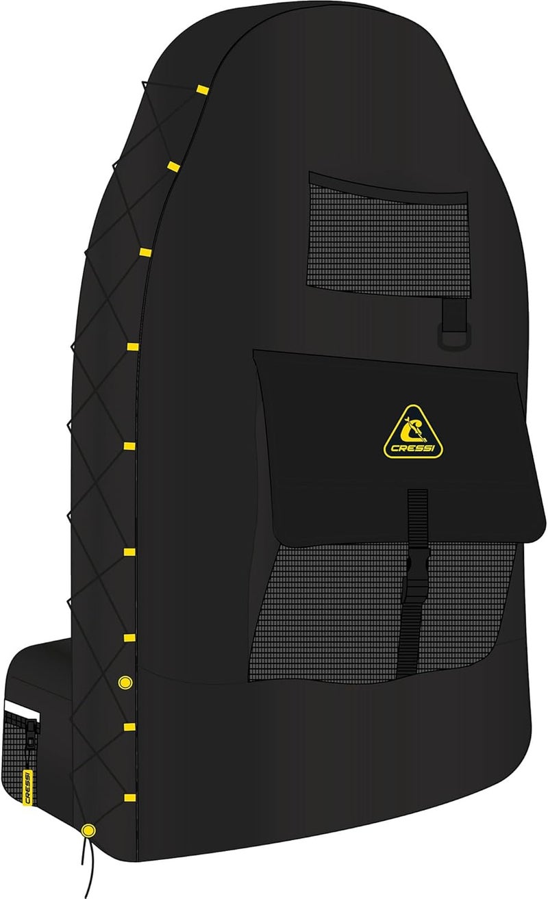 CRESSI Car Seat Cover Black/Yellow - Water Repellent Cover for Car Seats - Image 2