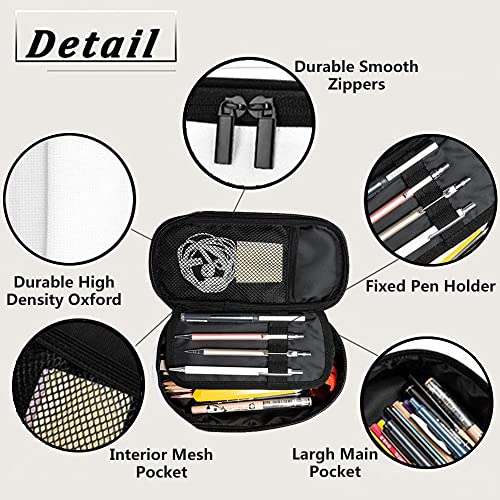 Yekiua Galaxies Space Pen Bag Universe Black Holes Elements Large Pencil Case Big Capacity Pencil Pouch Pencil Holder - Image 3