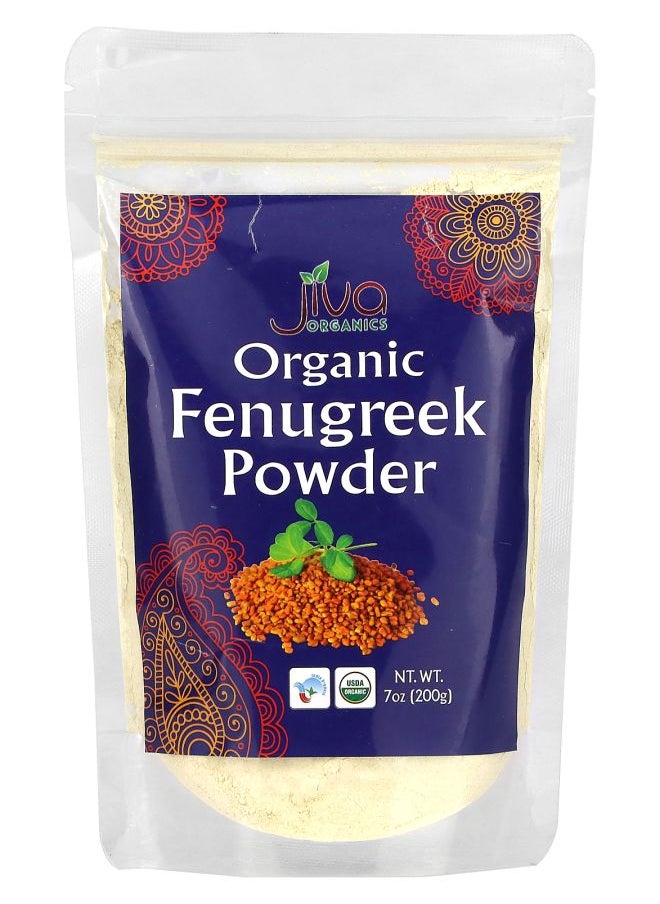 Jiva Organics - Organic Fenugreek Powder 7 oz (200 g) - Image 1