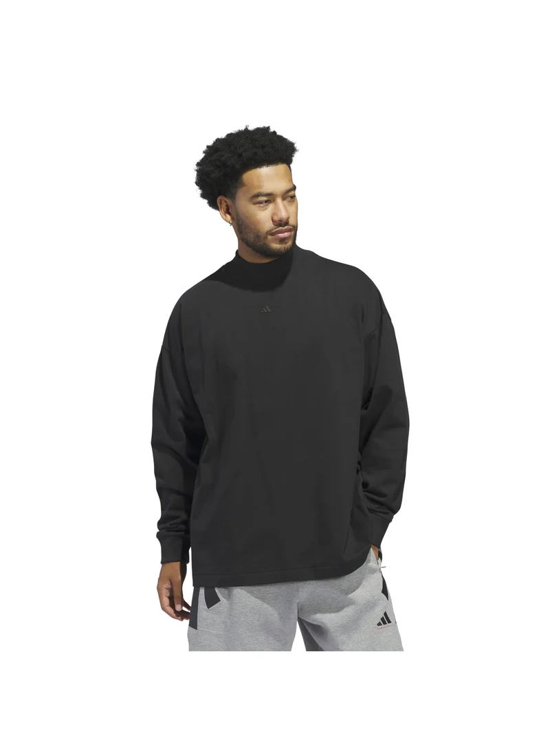 اديداس adidas ONE BB L/S TEE Black Originals Unisex T-SHIRTS