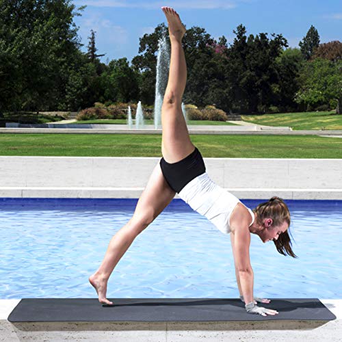 ProSourceFit قفازات اليوغا من بروسورس فيت، قفازات لليد بتصميم بدون أصابع، مقاس واحد يناسب الجميع مع قبضة للنساء والرجال، رمادي - Image 5