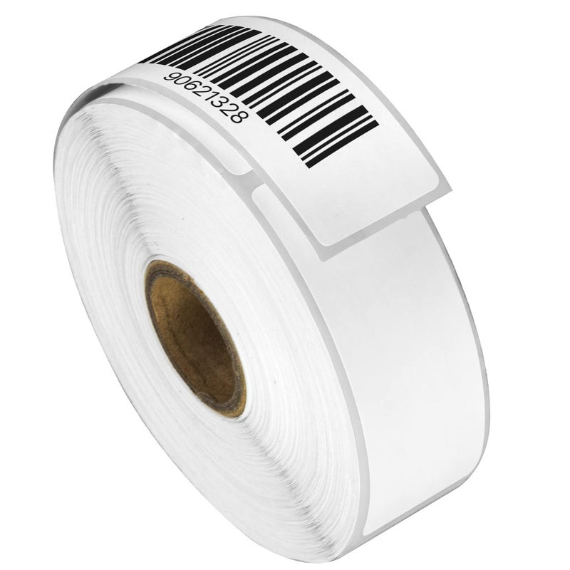 OfficeSmartLabels ZE1100300 1 x 3 Zebra Compatible Direct Thermal Labels Postage Barcode Shipping Desktop Printer Sticker 4 Rolls 1 Core