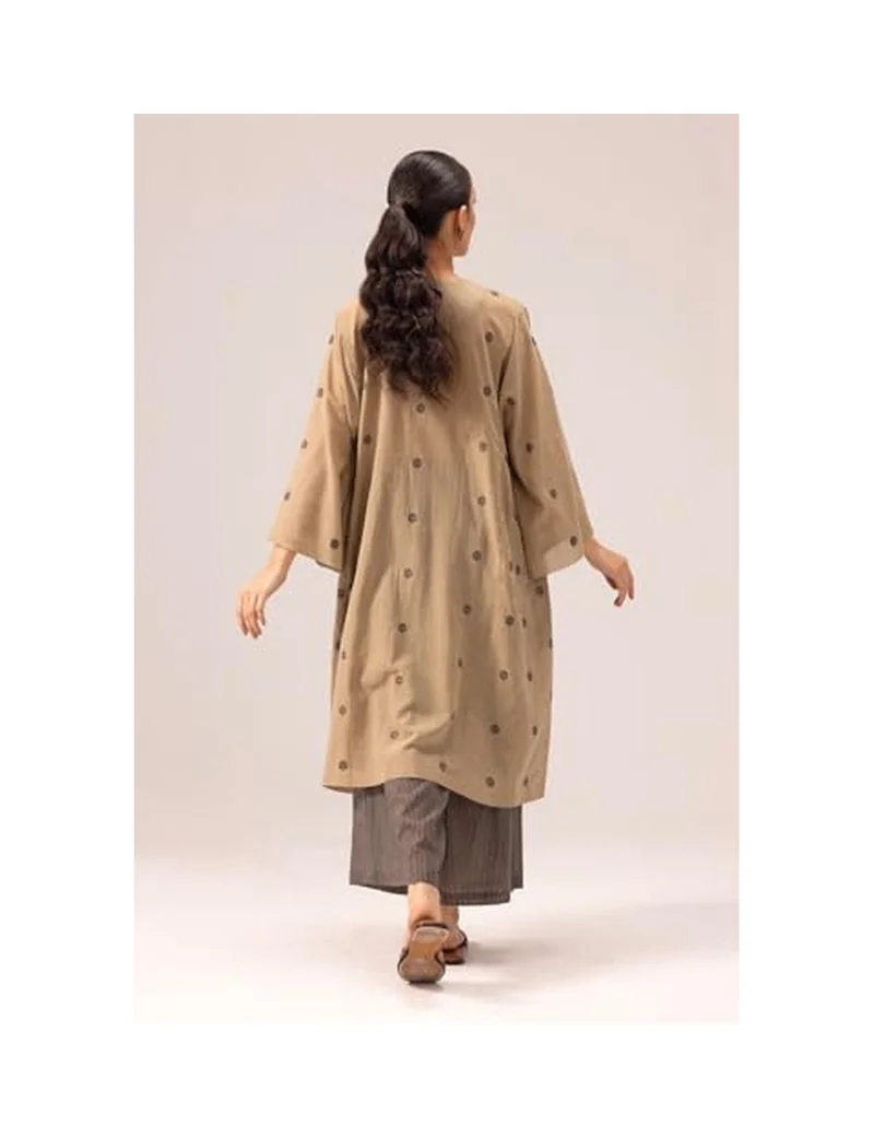 Gosriki GoSriKi Women's Rayon Viscose A-Line Printed Kurta with Palazzo