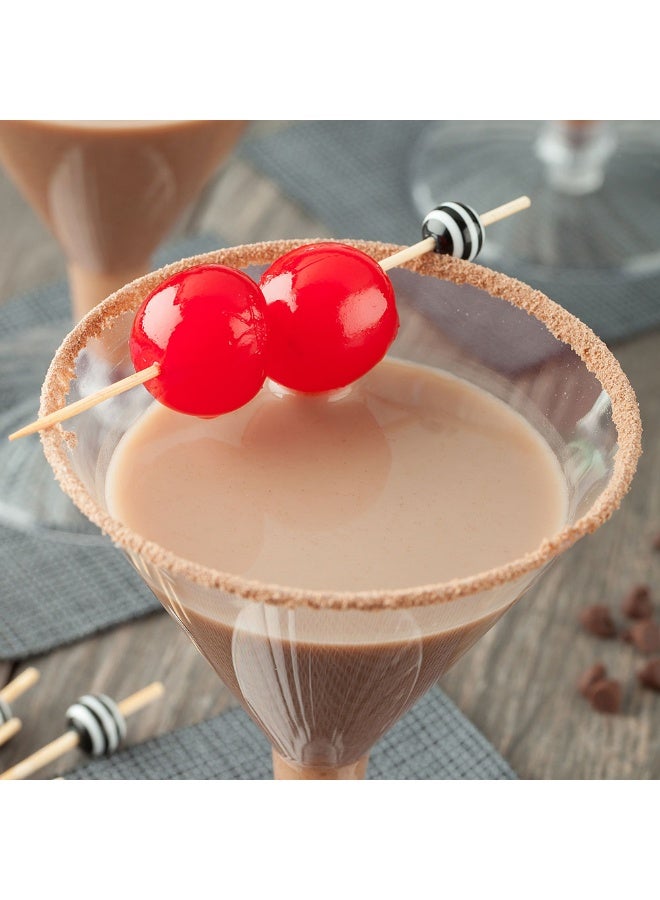 Restaurantware 4 Inch Tuxedo Bamboo Picks, 1000 Disposable Bamboo Food Picks - Sturdy, Tuxedo Design, Black And White Bamboo Appetizer Picks, Sustainable, For Cocktail Garnishes - Image 3