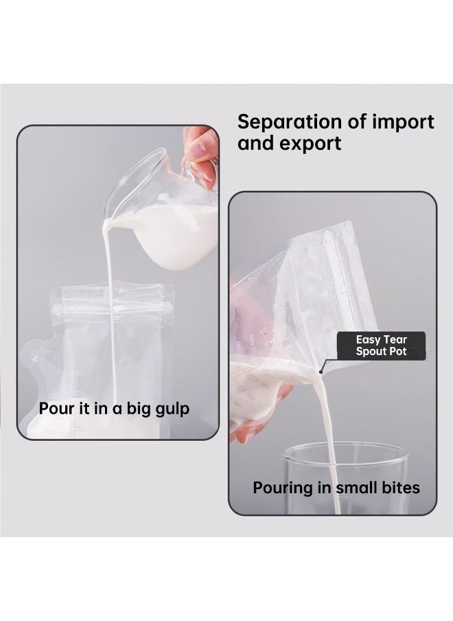 50Pcs Breastmilk Storage Bags for Breastfeeding Doubled Sealed Breast Milk Storing Bags BPA Free Self Standing Breastmilk Bags - pzsku/Z52A9AE90755DB9EF15F2Z/45/_/1720105236/b14e3c07-acb3-4329-a3ab-ab2a96f3d50b