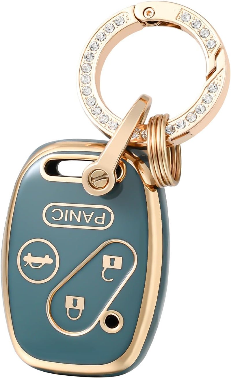 OFFCURVE Key Fob Cover with Keychain for Honda - Image 1