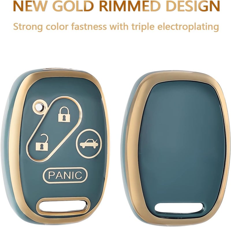 OFFCURVE Key Fob Cover with Keychain for Honda - Image 3