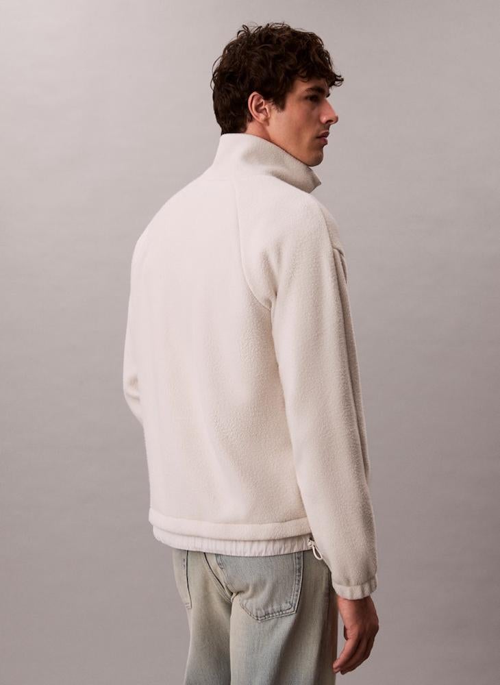 CALVIN KLEIN Oversized Half Zip Sweatshirt - Image 2