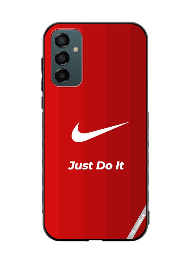 VR CREATIVE Protective Case Cover For Samsung Galaxy F23 Nike Logo Red Design Multicolour - Image 1