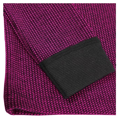 Fruit of the Loom Premium Girl's Thermal Waffle Set, Black/Fuchsia Cross Dye, 4-5 - Image 4