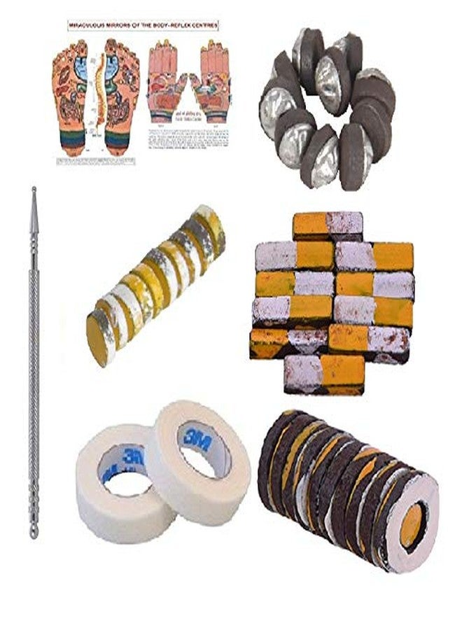 AHCS Sujok Bar Magnet Chakra Magnet Star Magnet Byol Magnet Sujok Probe Paper Tape Acupressure Tool - Image 1