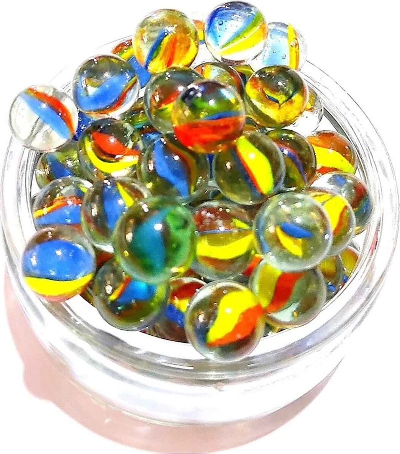 Royaleks 100 Pieces Mixed Color Glass Marble Ball Toy Glass Marble Cannonball