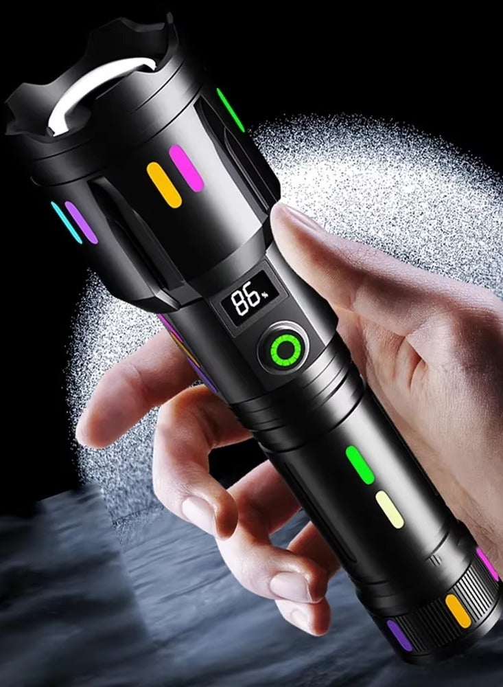 Aluminum Alloy Strong Light Flashlight - Image 3