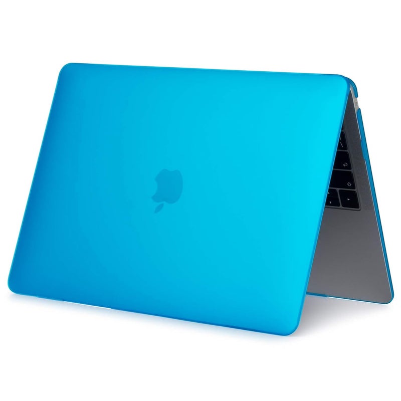 GIOIA BAZAAR Compatible with MacBook Pro 13 inch 2024 2023-2016 M2 Case Cover Release A2338 M1 A2289 A2251 A2159 A1989 A1706 A1710 Chip, Protective Plastic Hard Shell Case Cover (Matt Light Blue) - Image 3