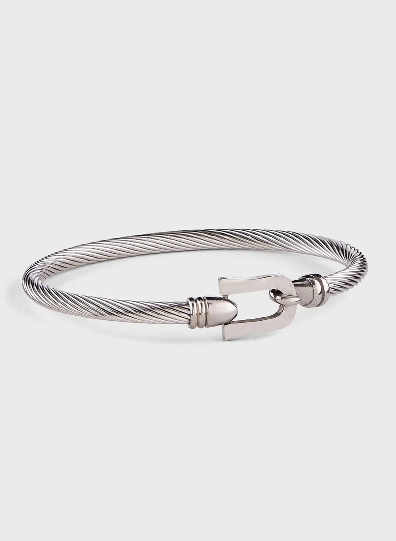 Seventy Five Casual Metal Cuff Bracelet