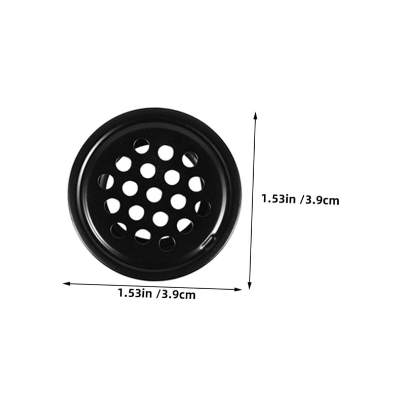 10 Pcs Stainless Steel Soffit Vent Grille For Kitchen Cabinet Bathroom Ventilation - Image 3