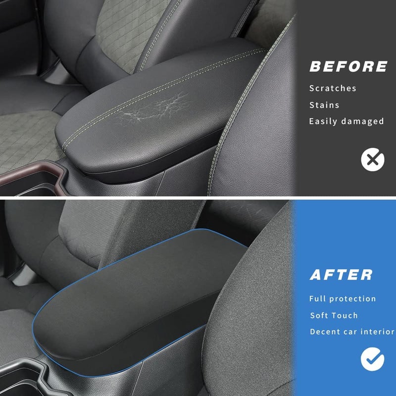 INTGET Center Console Armrest Cover for Toyota RAV4 - Image 2