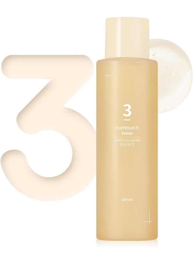 numbuzin No.3 Super Glowing Essence Toner  - Image 1