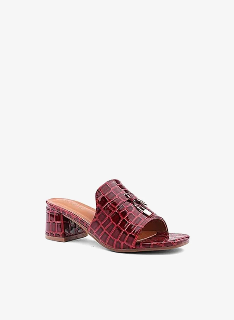 كابلي كعب عالي بكعب كتلة وحزام للكاحل للفتيات