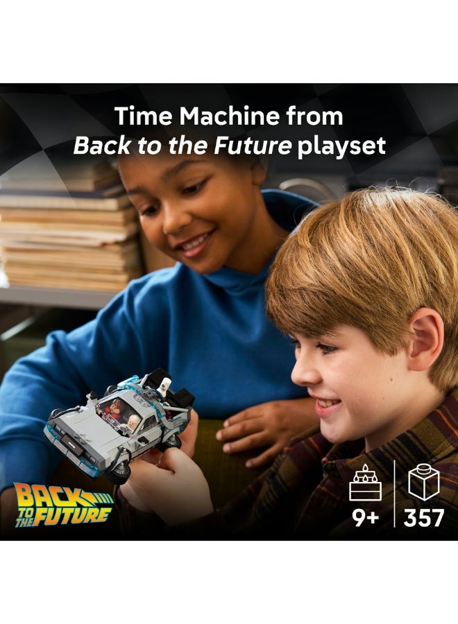 LEGO Speed Champions Time Machine from Back to the Future 77256 (Age 9+, 357 Pieces) - Image 3
