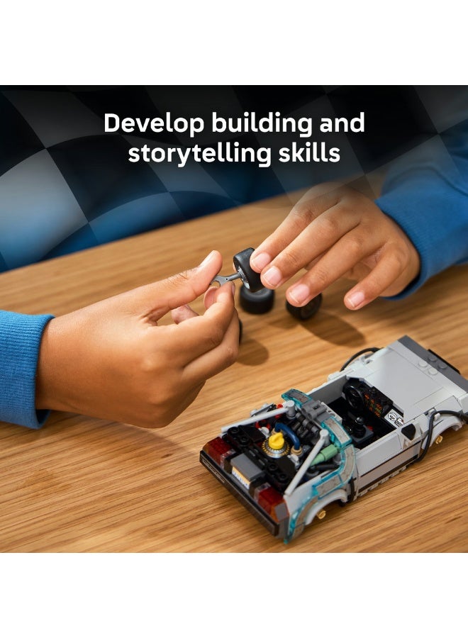 LEGO Speed Champions Time Machine from Back to the Future 77256 (Age 9+, 357 Pieces) - Image 5
