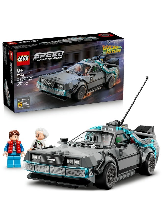 LEGO Speed Champions Time Machine from Back to the Future 77256 (Age 9+, 357 Pieces) - Image 1