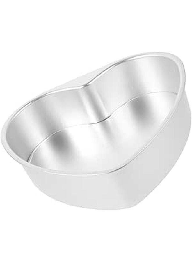 4 Inch Heart Cake Pan With Removable Bottom Aluminum Alloy Baking Mold For Dessert Making - Image 1