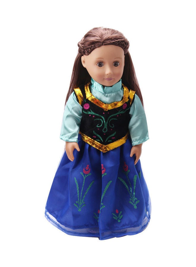 NIBEMINENT Cosplay Princess Dress For 18 Inch Doll - Image 2