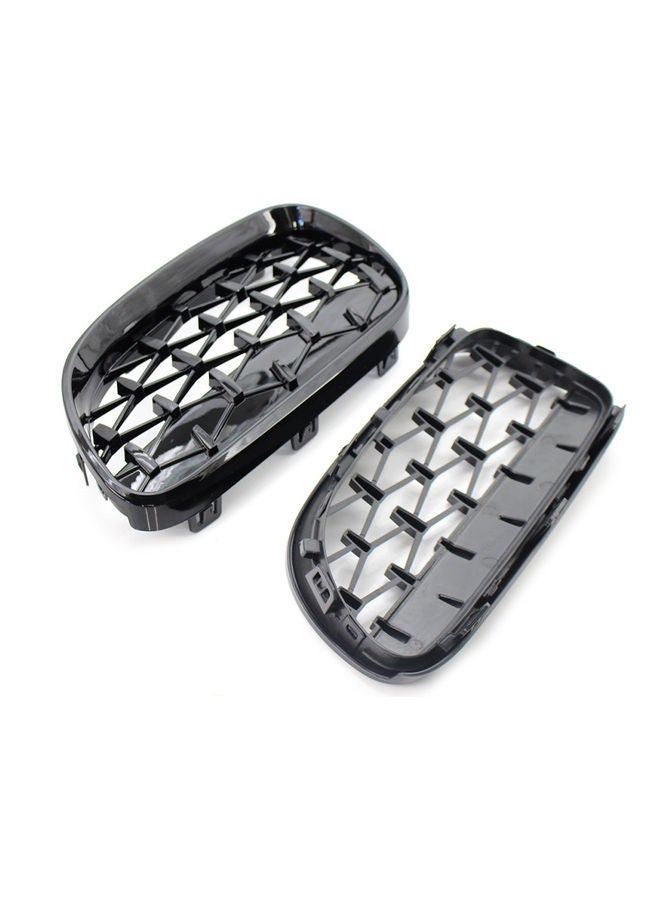 NIBEMINENT Front Grille Kit Replacement For 2011-2013 BMW E92 E93 LCI Coupe 320i 328i 335i - Image 2