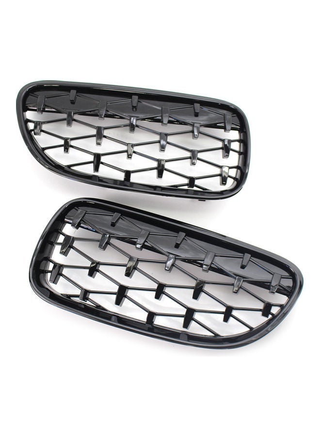 NIBEMINENT Front Grille Kit Replacement For 2011-2013 BMW E92 E93 LCI Coupe 320i 328i 335i - Image 4