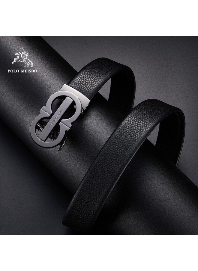 Polomeisdo Paul Meisite Men's Leather Belt With Automatic Buckle, Gift Box, Jd Self-operated, Qixi Valentine's Day Gift For Boyfriend Or Husband - Image 2