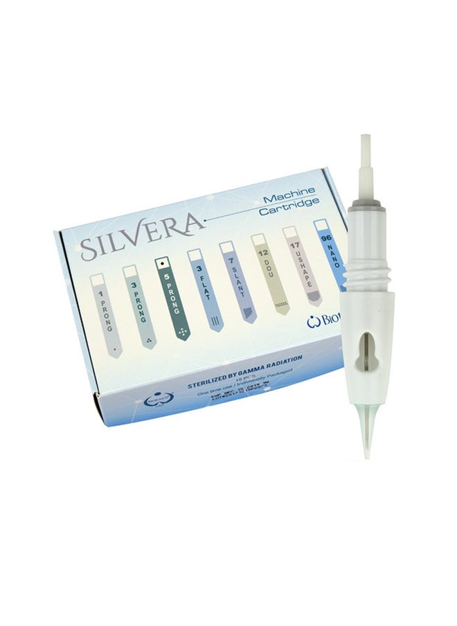 Biotouch 5 Prong Needle Round For Silvera Machine 15 Box  - Image 1