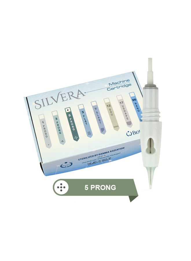 Biotouch 5 Prong Needle Round For Silvera Machine 15 Box  - Image 2