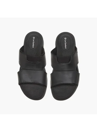 Le Confort Men Solid Slip-On Comfort Sandals