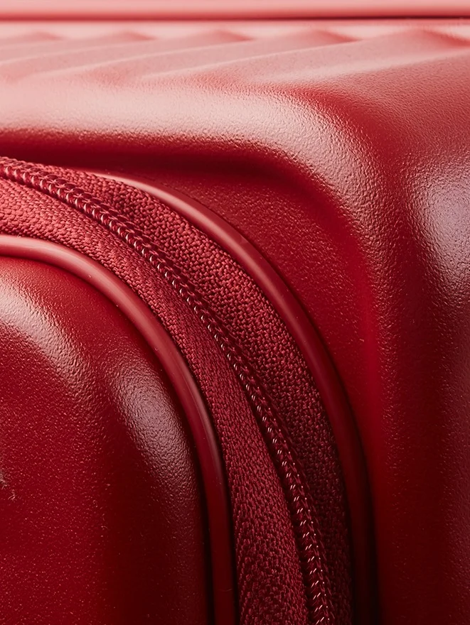 Echolac  Celestra Small 54 Cm Hardside 4-Double Wheeled Cabin Luggage Trolley - Red  | Best Price UAE