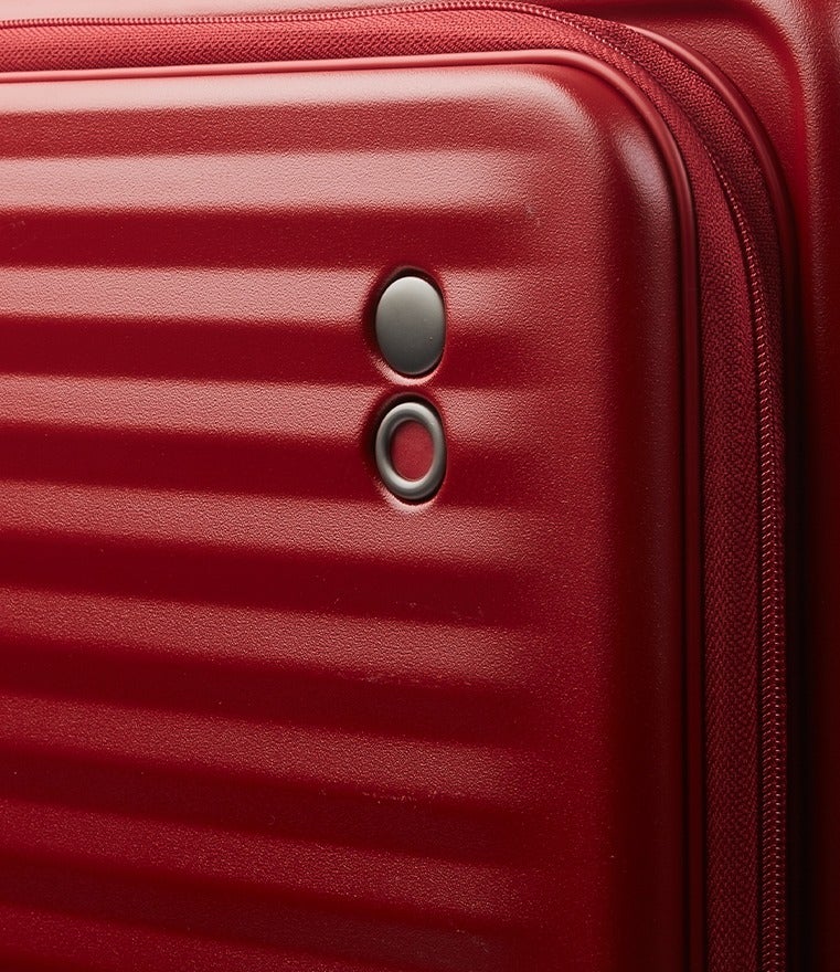 Echolac  Celestra Small 54 Cm Hardside 4-Double Wheeled Cabin Luggage Trolley - Red  | Best Price UAE